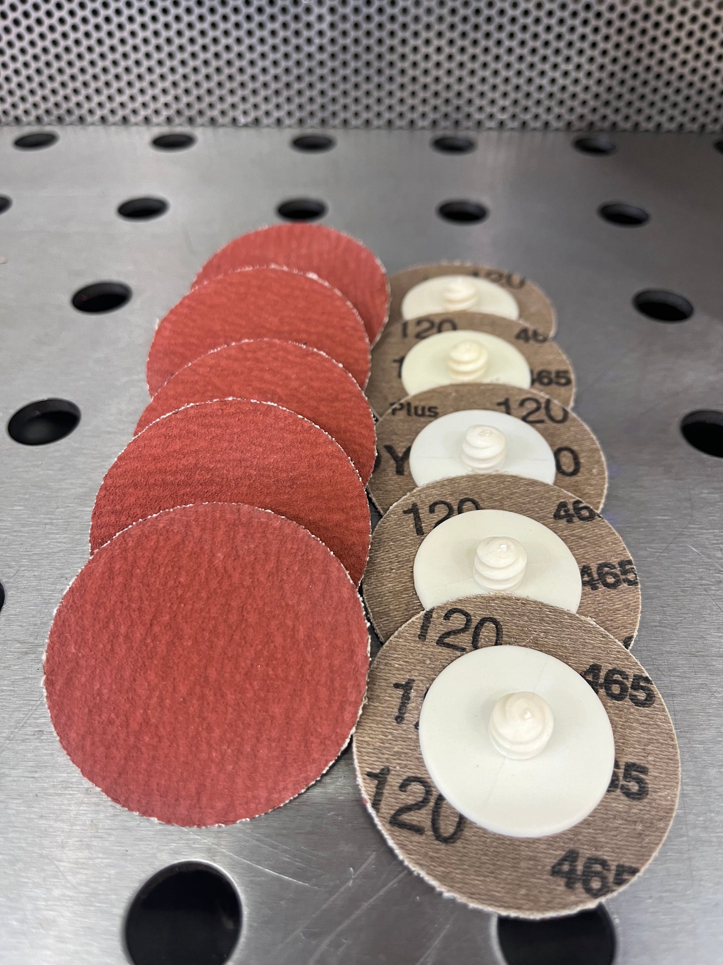 Quick-Change Premium Ceramic Sanding Discs (Type R) Size 2" (10 pack)